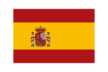 Vector Spain flag, Spain flag illustration, Spain flag picture, Spain flag image