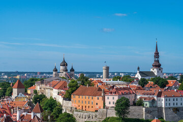 Obraz premium The old town of Tallinn in Estonia