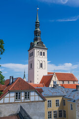 Bremen Tower in the old town of Tallinn in Estonia