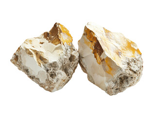 Isolated Pair of Rough Stones