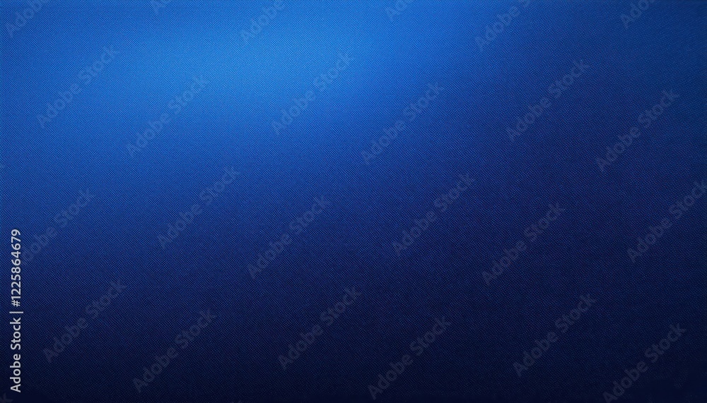 Poster grainy, textured navy blue noisy color gradient poster header cover backdrop design a striking grain