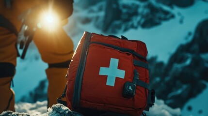 Carry a first aid kit, headlamp and emergency whistle to ensure safety and preparedness while climbing.
