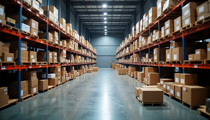 Obraz premium warehouse