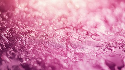 Obraz premium Pink Sparkle Textured Background with Waterdrop Effect for Microstock