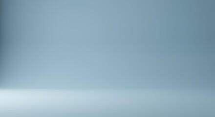 Fototapeta premium Simple Light Blue Studio Background Image