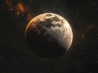 Obraz premium Celestial Moonscape