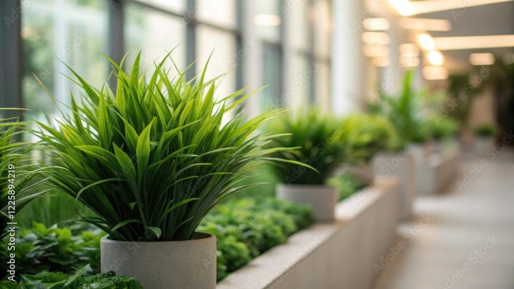 Poster Closeup of ecofriendly plants p strategically around the space adding a touch of nature and tranquility to the refurbished area enhancing the overall atmosphere.