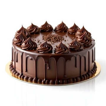 Delicioso bolo de chocolate