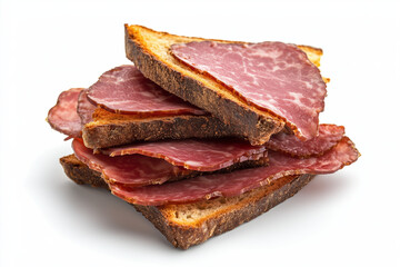 Cold Cut Meat On Artisan Bread