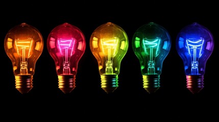 Idea concept, creative bulb sign, innovations. Keep it simple business concept for project management, marketing, creativity &ndash; stock vector