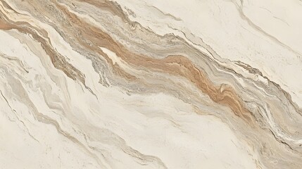 Elegant Beige and Brown Marble Texture Background AI Generated