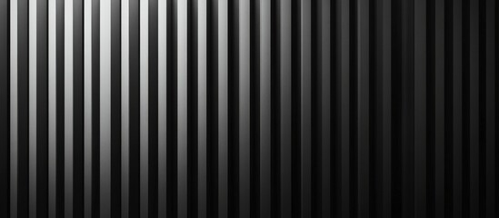 Obraz premium Dark Gray Vertical Stripes Abstract Background - Modern Minimalist Design