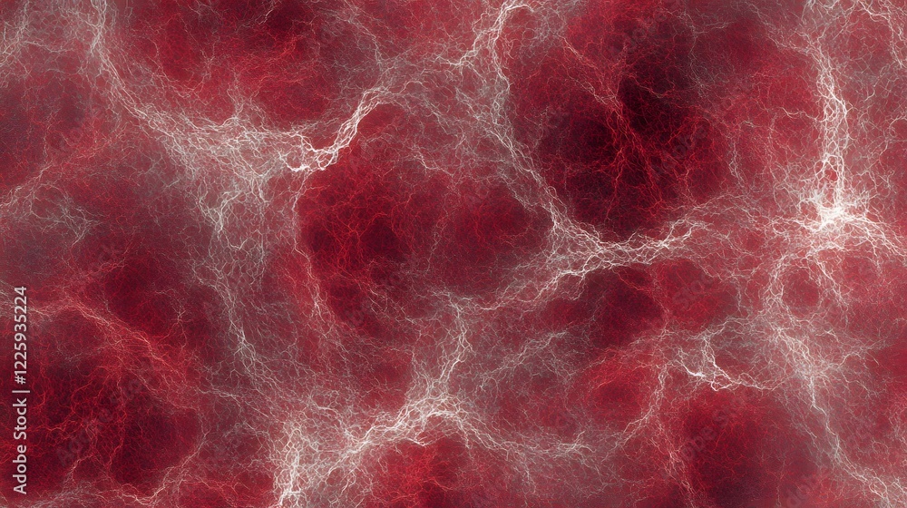 Poster abstract red and white network texture background ai generated
