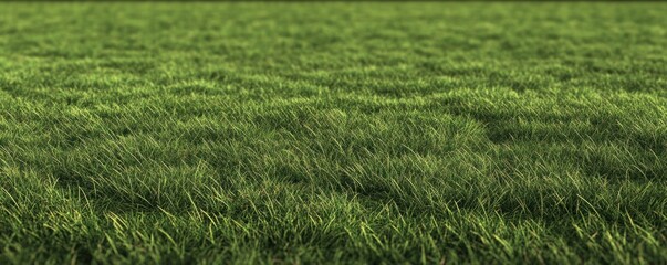 Serene Green Grass Field: A Tranquil Nature Scene