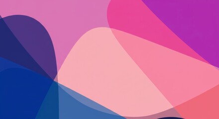 Abstract Color Overlays: A vibrant composition of overlapping color gradients, forming dynamic shapes and textures, creating a visually engaging modern design. 