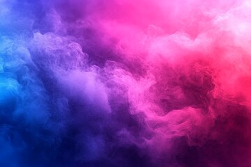 Colorful swirling smoke creates a vibrant atmosphere in a digital artwork