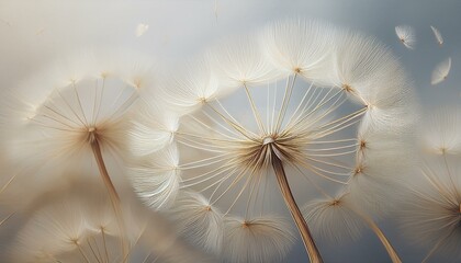 close-up of dandelions background graphic resource