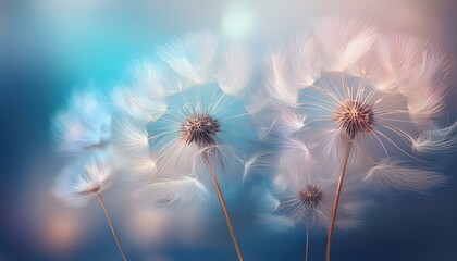 close-up of dandelions background graphic resource