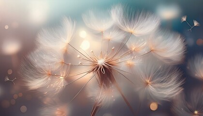 close-up of dandelions background graphic resource