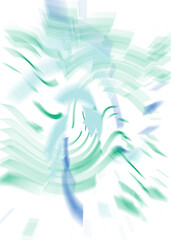 Obraz premium An abstract transparent iridescent color blur design element.