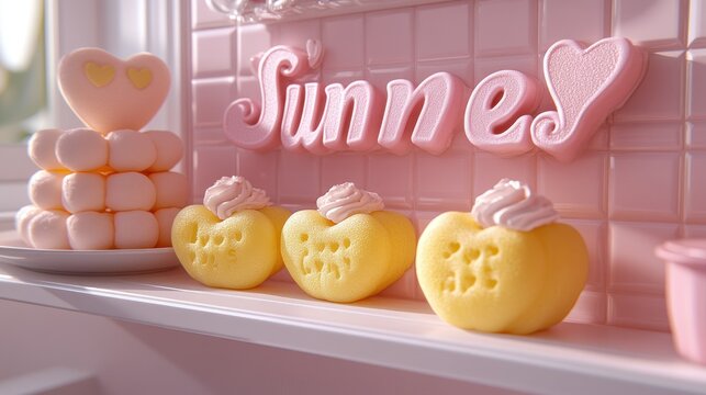 Sunne's Sweet Kitchen: A Pastel Paradise of Delectable Treats