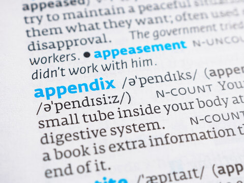 Appendix Page Images – Browse 581 Stock Photos, Vectors, and Video ...