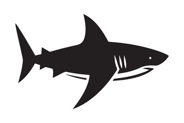 Fototapeta premium shark silhouette