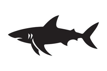 Fototapeta premium shark silhouette