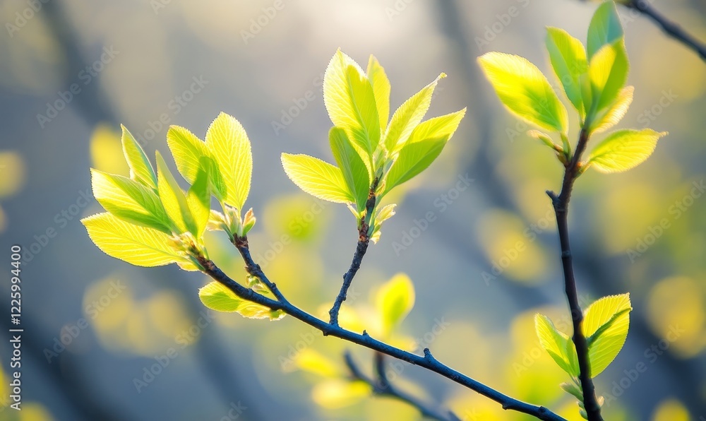 Poster world environment day theme: a nostalgic bokeh effect on an abstract background of green grass and a