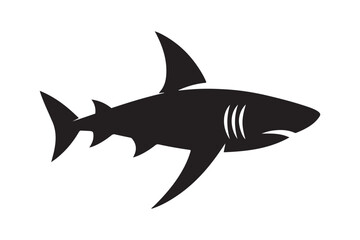 Fototapeta premium shark silhouette