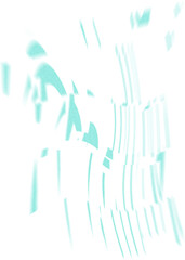 Obraz premium An abstract transparent iridescent color blur design element.