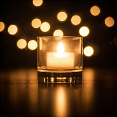 candle in the dark