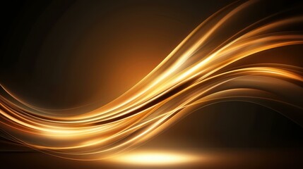 Fototapeta premium Discover the opulence of this gold elegant abstract background, perfect for adding a luxurious touch to your designs.