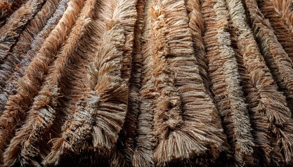 Authentic Rustic Rug Texture with Grunge Weathered Effect, Evoking a Sense of Antiquity and Rough Elegance