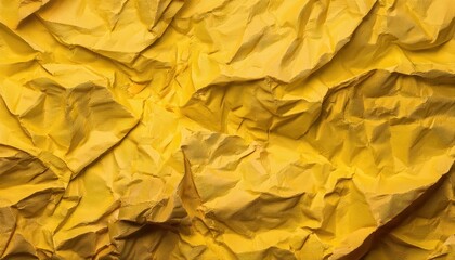 Rugged Textured Landscape on a SunWorn Yellow Background, Depicting the Solitude and Serenity of an Abandoned Paper Setting