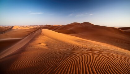Wavy Sand Dunes Illustration Earthy Textures Creating a Soft, Natural Desert Pattern Background Warm and Inviting Desert Scene with Intricate Detailing