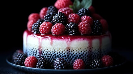 Delicious Berry Cake: A Culinary Masterpiece