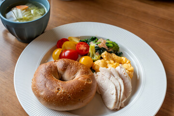 おしゃれな朝食