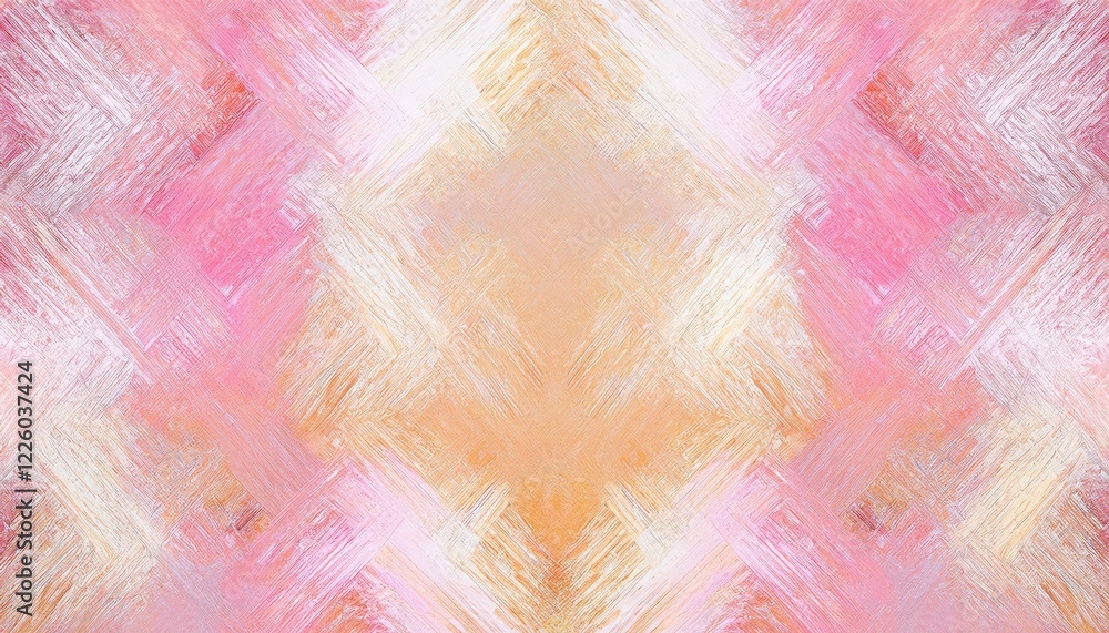 Poster vivid seamless geometric abstraction a kaleidoscope of vibrant colors in a timeless textural pattern