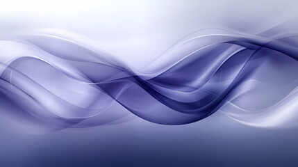 Obraz premium Colorful abstract wave background in midnight blue, light gray, and moderate violet , wave, abstract. Midnight Wave. Illustration