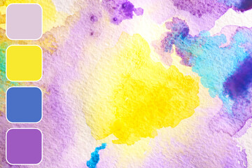 Abstract watercolor background