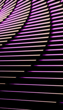 Abstract pattern of parallel lines with purple gradient