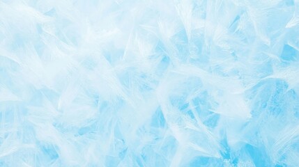 Obraz premium Smooth frozen ice texture with soft focus and abstract cool blue winter background for design 15