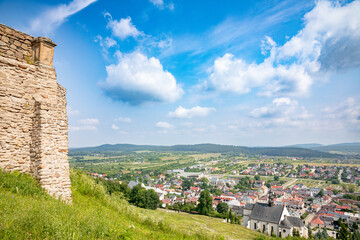 Enjoy the breathtaking scenic view from the ancient ruins that overlook the sprawling cityscape