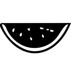 illustration of a slice of watermelon