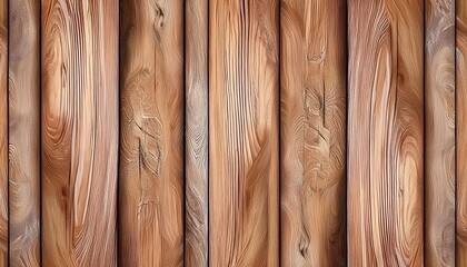 Elegant Seamless Wooden Pattern Illustration Showcasing Intricate Detail and Warm Tones, Perfect for Design Elements or Textures