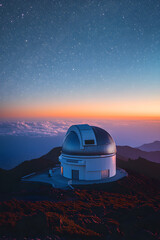 Remote Mountain Observatory: A Sanctuary for Celestial Exploration and Starry Discoveries