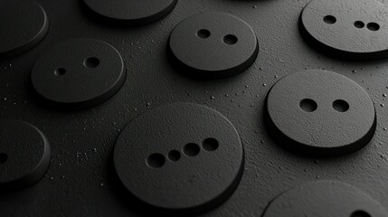 Dark grey textured surface with loading dots; website progress