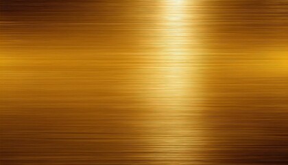 Breathtaking Shiny Gold Metal Texture Background with Brushed Reflection of Light, Highlighting the...