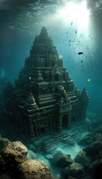 Diving into the depths of Dwaraka: an ancient epic's submerged treasure.